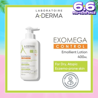 ADERMA Exomega Control Emollient Fragrance-free Anti-Scratching Lotion (Anti-Irritation) 400ml