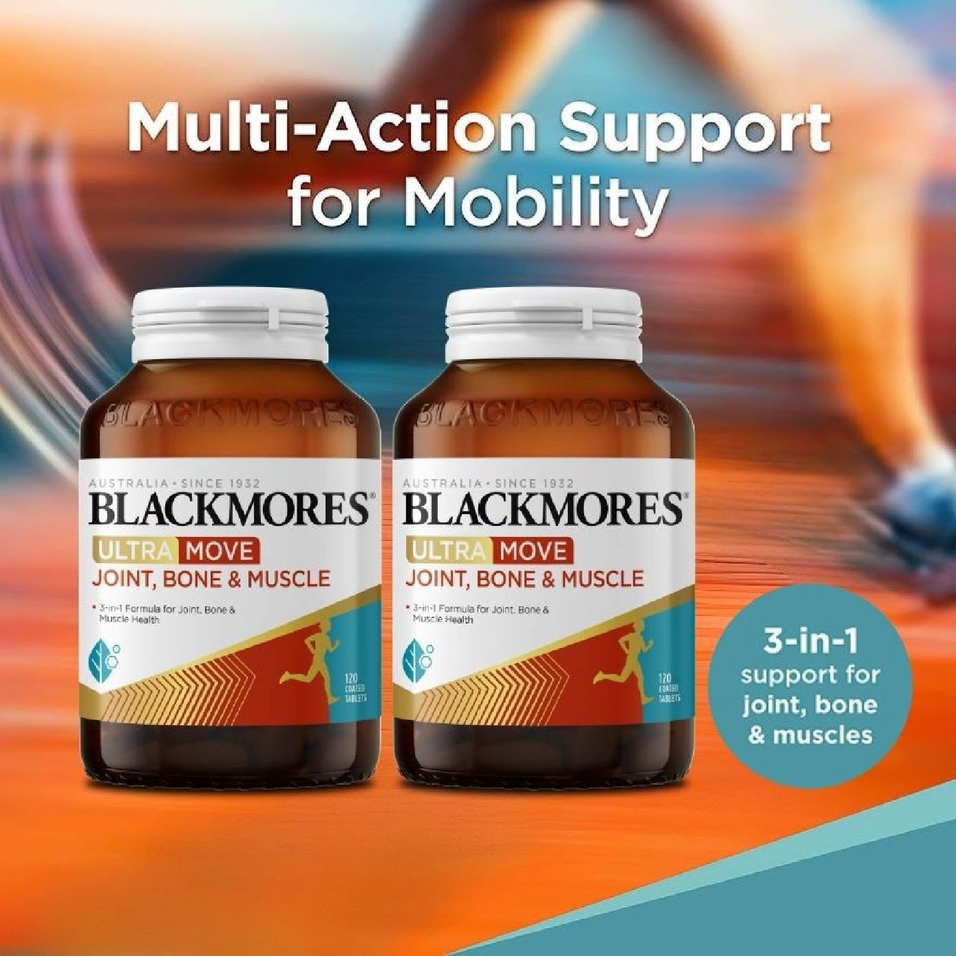 Ultra Move Joint, Bone & Muscle Tablet Bundle Set 1s image