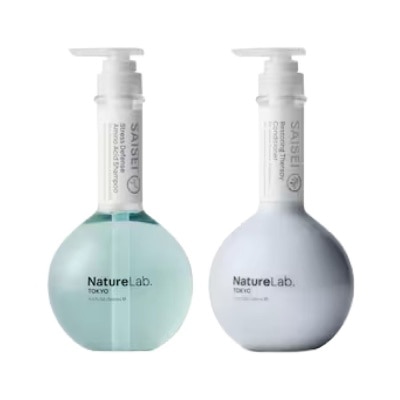 NATURELAB TOKYO - Saisei Amino Acid Stress Defence Restoring Therapy Hair Care Bundle Set 1s