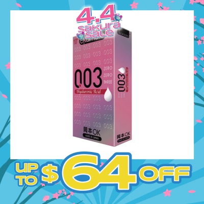 OKAMOTO® - 003 Hyaluronic Acid 10s