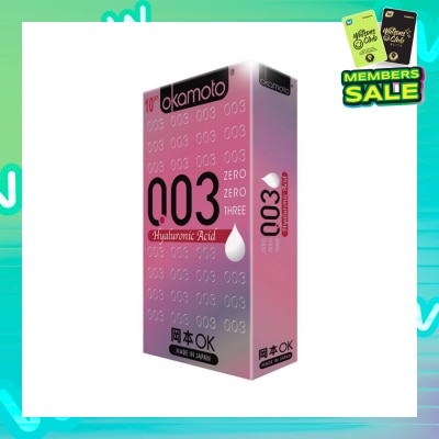 OKAMOTO® 003 Hyaluronic Acid 10s