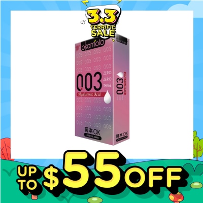 OKAMOTO® 003 Hyaluronic Acid 10s