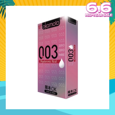 OKAMOTO® 003 Hyaluronic Acid 10s