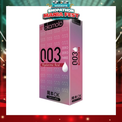 OKAMOTO® - 003 Hyaluronic Acid 10s