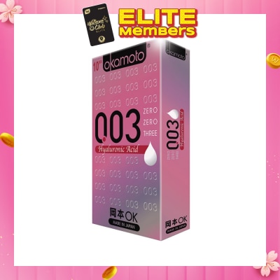 OKAMOTO® 003 Hyaluronic Acid 10s