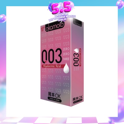 OKAMOTO® - 003 Hyaluronic Acid 10s