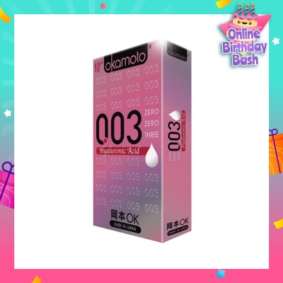OKAMOTO® 003 Hyaluronic Acid 10s