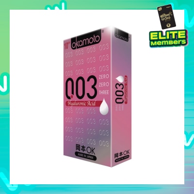 OKAMOTO® 003 Hyaluronic Acid 10s