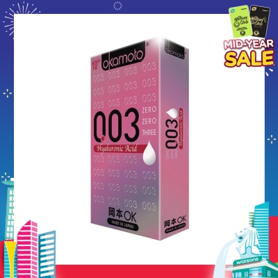 OKAMOTO® 003 Hyaluronic Acid 10s