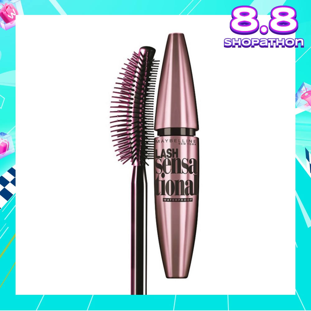 MAYBELLINE Lash Sensational Volumizing Mascara Blackest Black