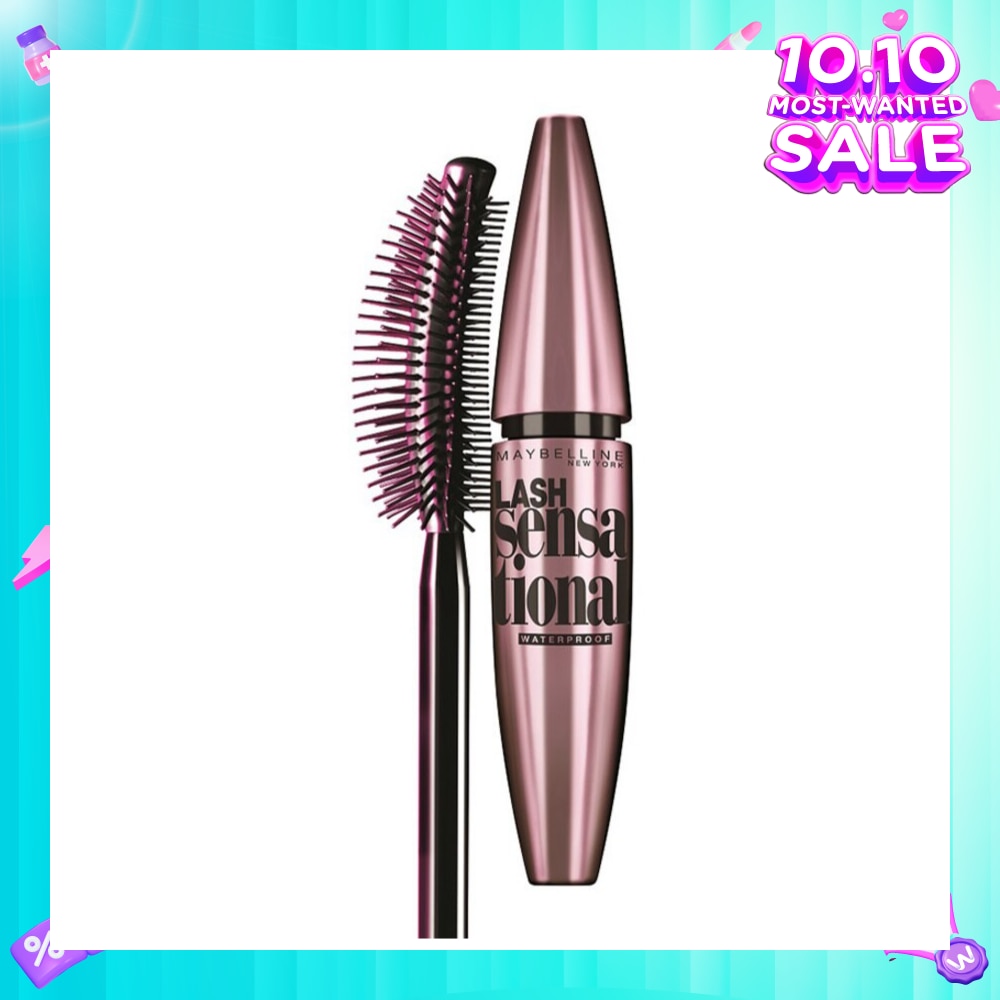 MAYBELLINE Lash Sensational Volumizing Mascara Blackest Black