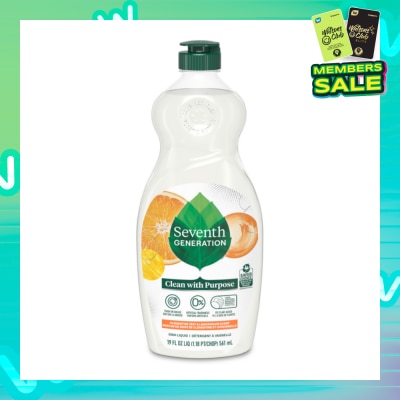 SEVENTH GENERATION Dishwashing Liquid Clementine Zest & Lemongrass 561ml