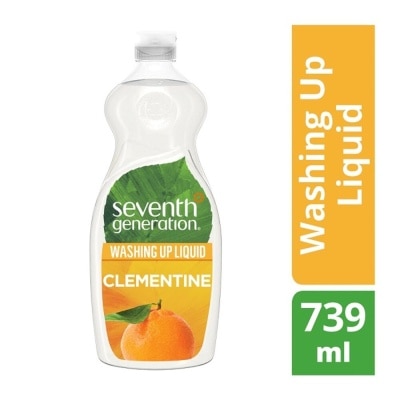 SEVENTH GENERATION Dishwashing Liquid Clementine Zest & Lemongrass 739ml