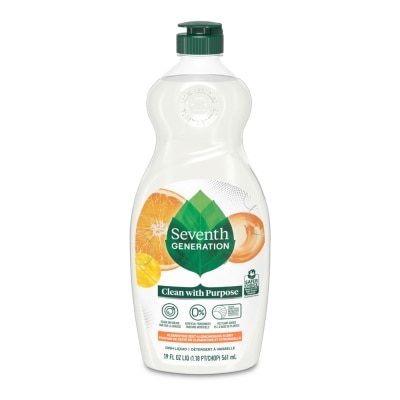 SEVENTH GENERATION Dishwashing Liquid Clementine Zest & Lemongrass 739ml