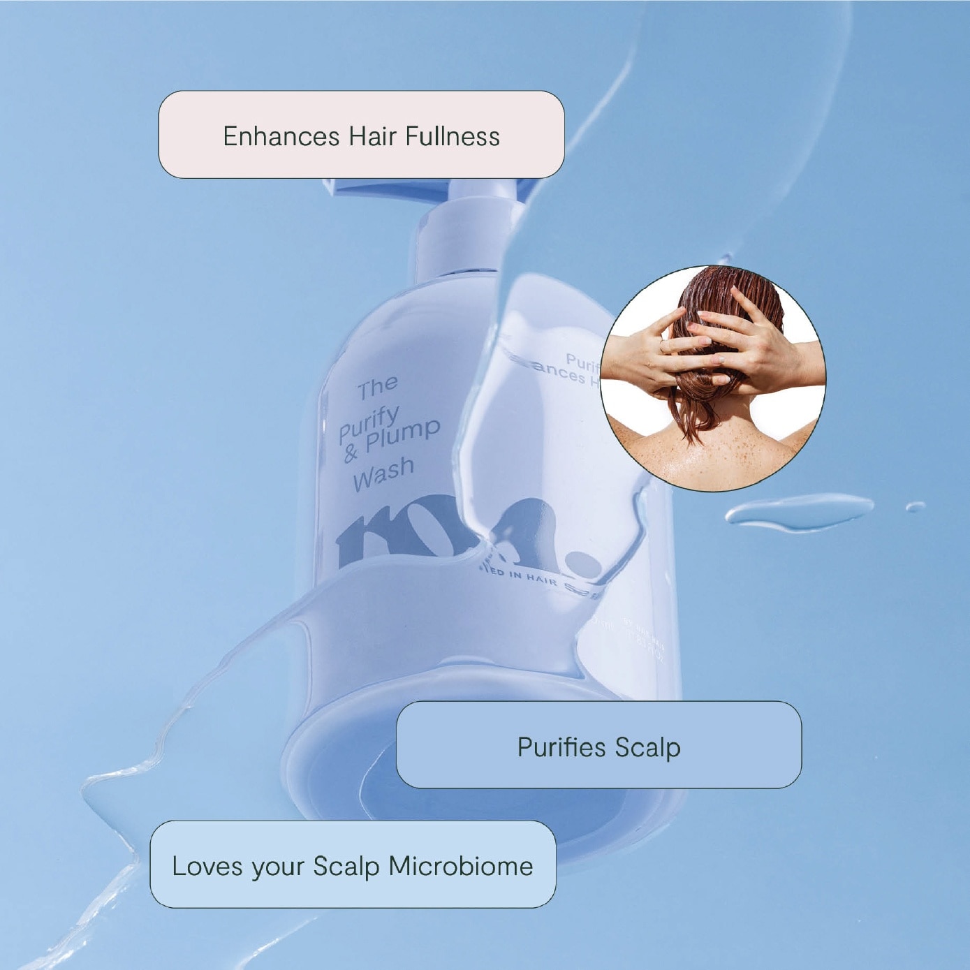 The Purify & Plump Hair Wash 350ml image