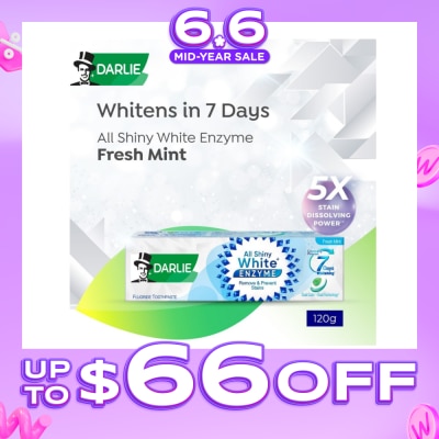DARLIE - All Shiny White Enzyme Whitening Toothpaste Fresh Mint 120g