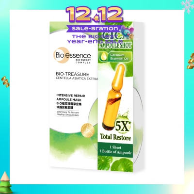BIO ESSENCE Bio-Treasure Intensive Repair Ampoule Mask 20ml x 7s