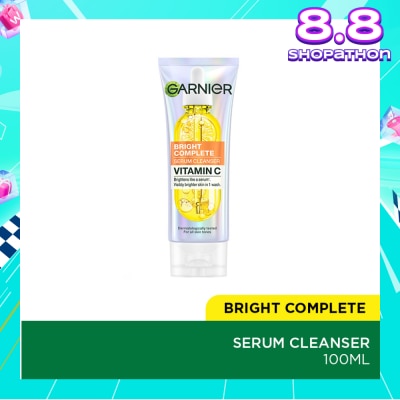 GARNIER Vitamin C Bright Complete Serum Cleanser 100ml