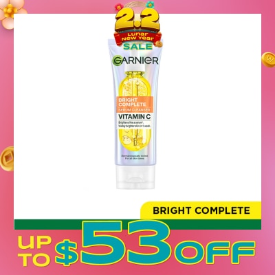 GARNIER Vitamin C Bright Complete Serum Cleanser 100ml