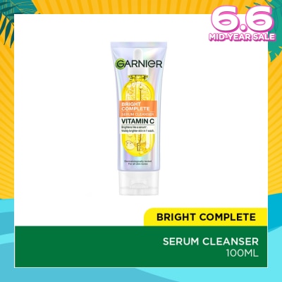 GARNIER Vitamin C Bright Complete Serum Cleanser 100ml