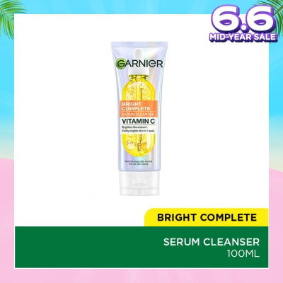 GARNIER Vitamin C Bright Complete Serum Cleanser 100ml