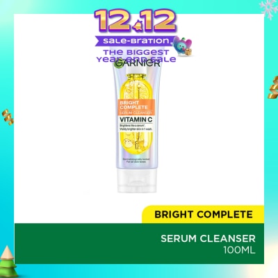 GARNIER Vitamin C Bright Complete Serum Cleanser 100ml