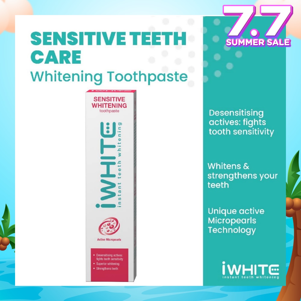 iWhite Whitening and Gum Care Toothpaste 75ml
