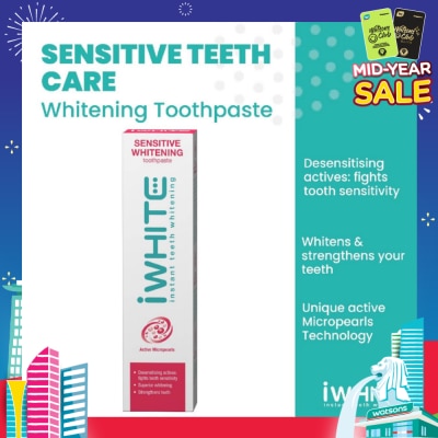 IWHITE iWhite Whitening and Gum Care Toothpaste 75ml