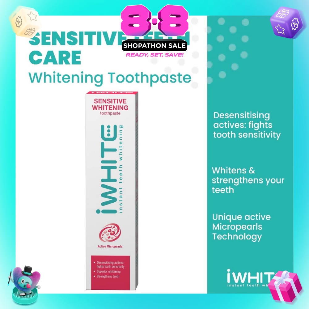 iWhite Whitening and Gum Care Toothpaste 75ml