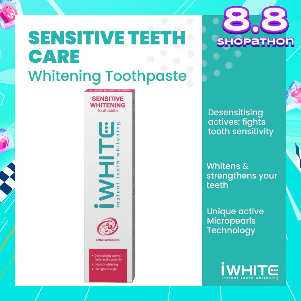 iWhite Whitening and Gum Care Toothpaste 75ml