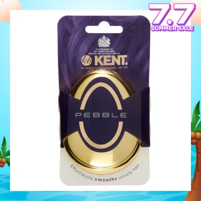 KENT BRUSHES Pg The Pebble (Travel Hair Brush For Wet Or Dry Hair Gold) 1s