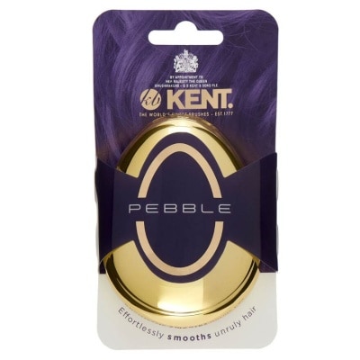 KENT BRUSHES Pg The Pebble (Travel Hair Brush For Wet Or Dry Hair Gold) 1s