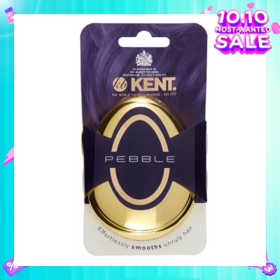 KENT BRUSHES Pg The Pebble (Travel Hair Brush For Wet Or Dry Hair Gold) 1s