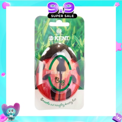 KENT BRUSHES - Pbug The Pebble (Travel Hair Brush For Wet Or Dry Hair Ladybug) 1s image