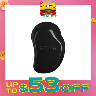 TANGLE TEEZER Detangler Original Black (For Smooth & Healthier-Looking Hair) 1s