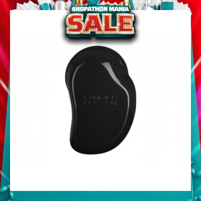 TANGLE TEEZER - Detangler Original Black (For Smooth & Healthier-Looking Hair) 1s