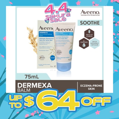 AVEENO - Intense Moistursing Dermexa Balm 75g