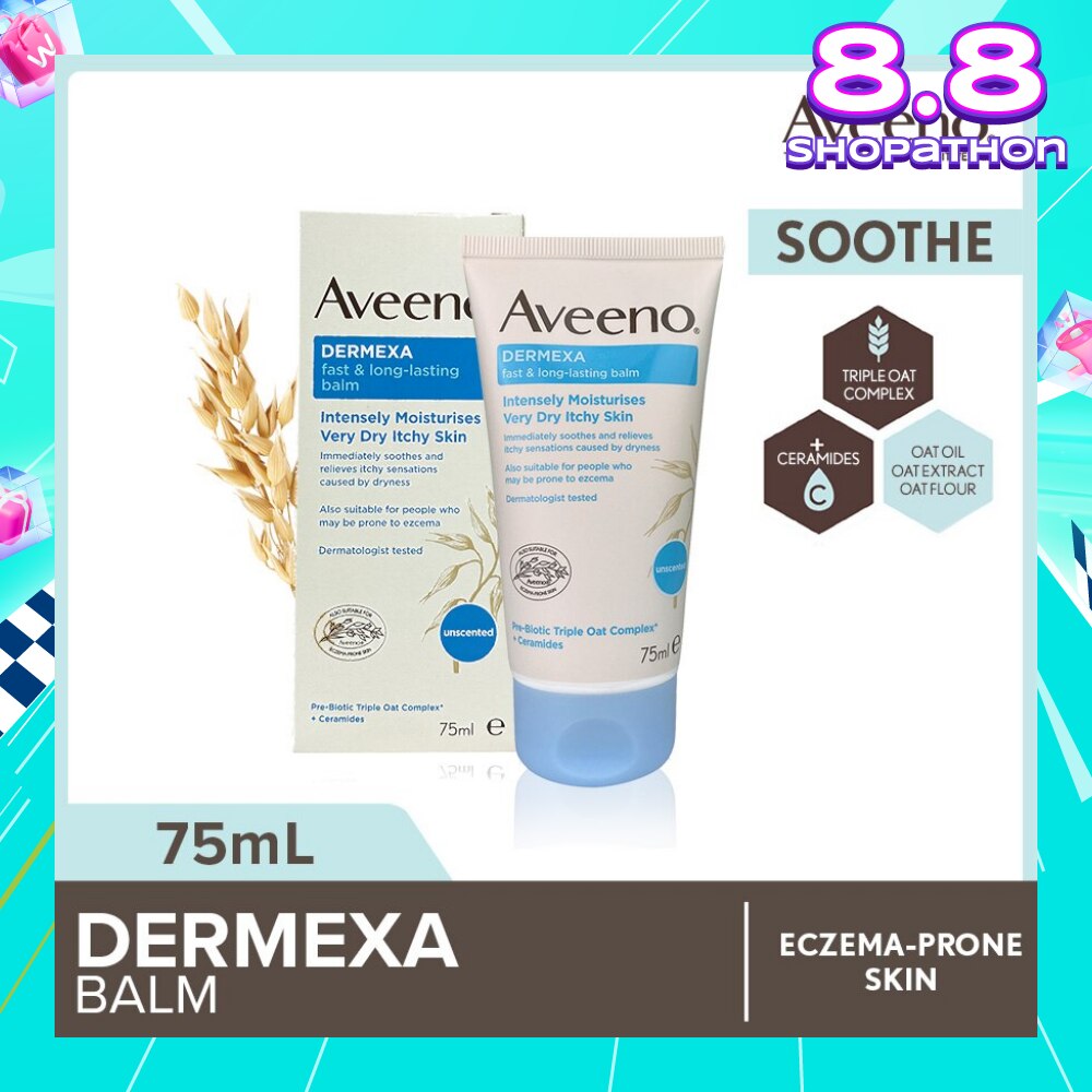 Intense Moistursing Dermexa Balm 75g