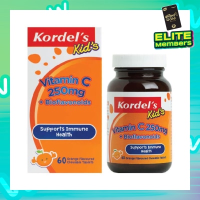 KORDEL'S Kid's Vitamin C 250mg + Bioflavonoids 60s