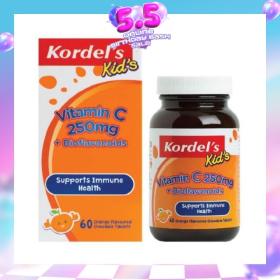 KORDEL'S - Kid's Vitamin C 250mg + Bioflavonoids 60s