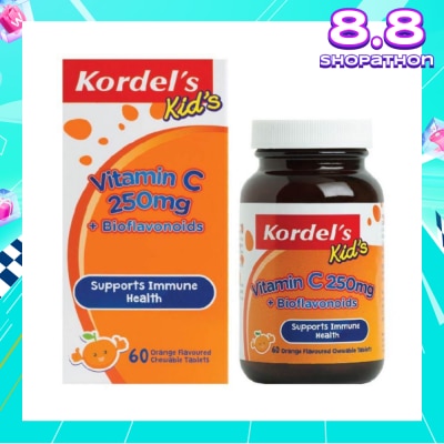 KORDEL'S Kid's Vitamin C 250mg + Bioflavonoids 60s