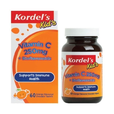 KORDEL'S Kid's Vitamin C 250mg + Bioflavonoids 60s