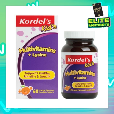 KORDEL'S Kid's Multivitamins + Lysine 60s