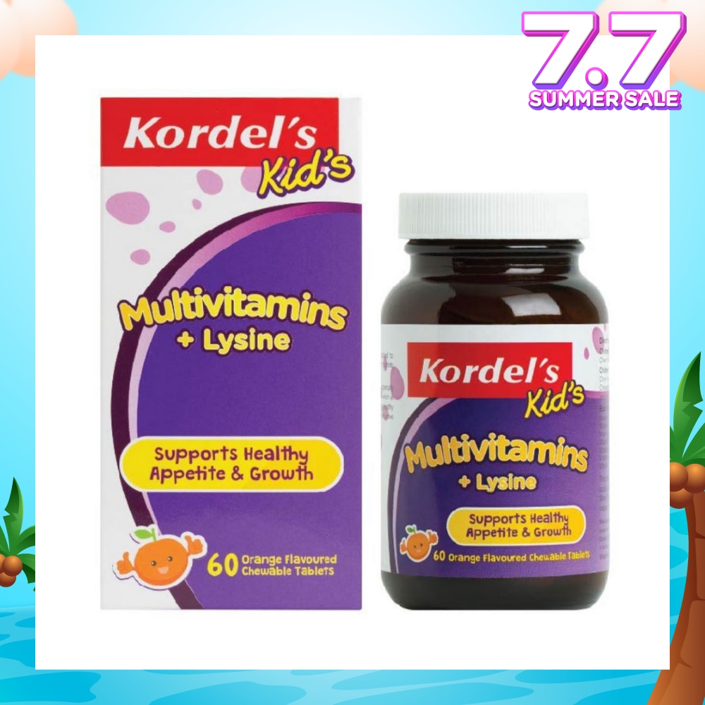 Kid's Multivitamins + Lysine 60s
