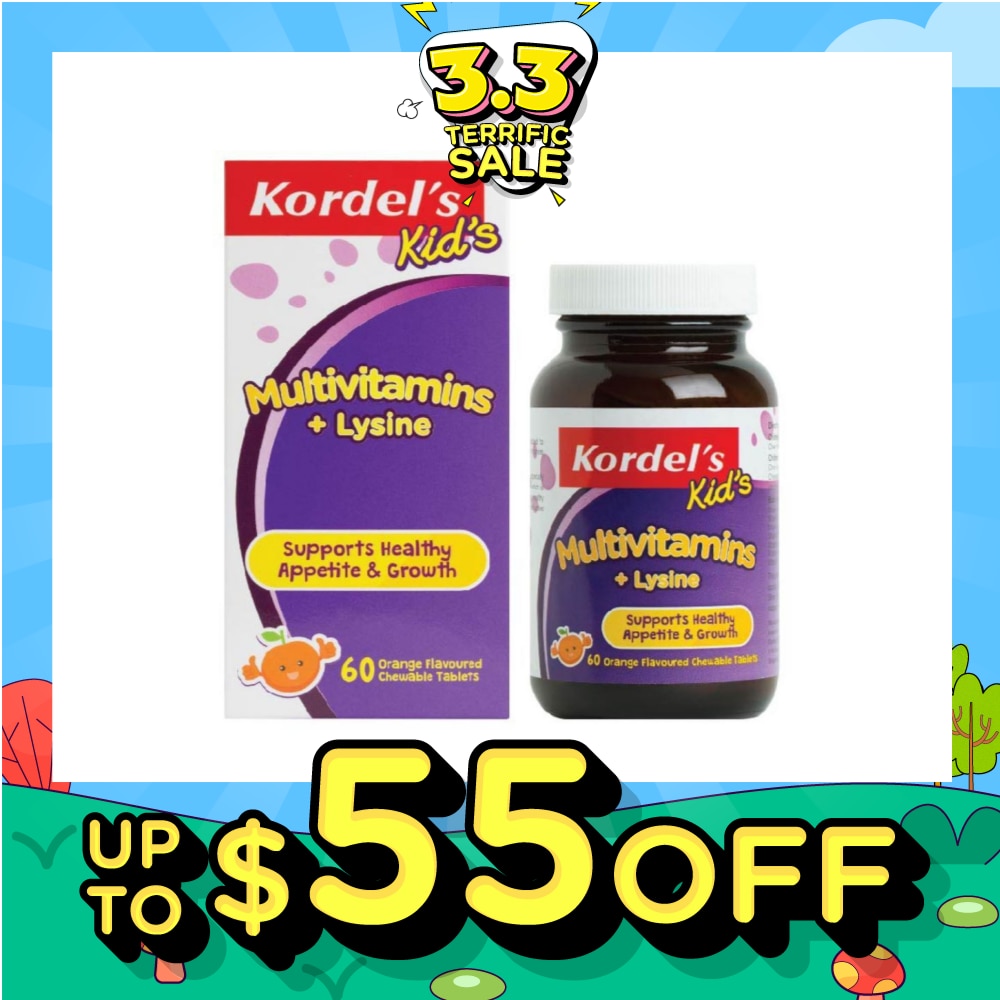 Kid's Multivitamins + Lysine 60s