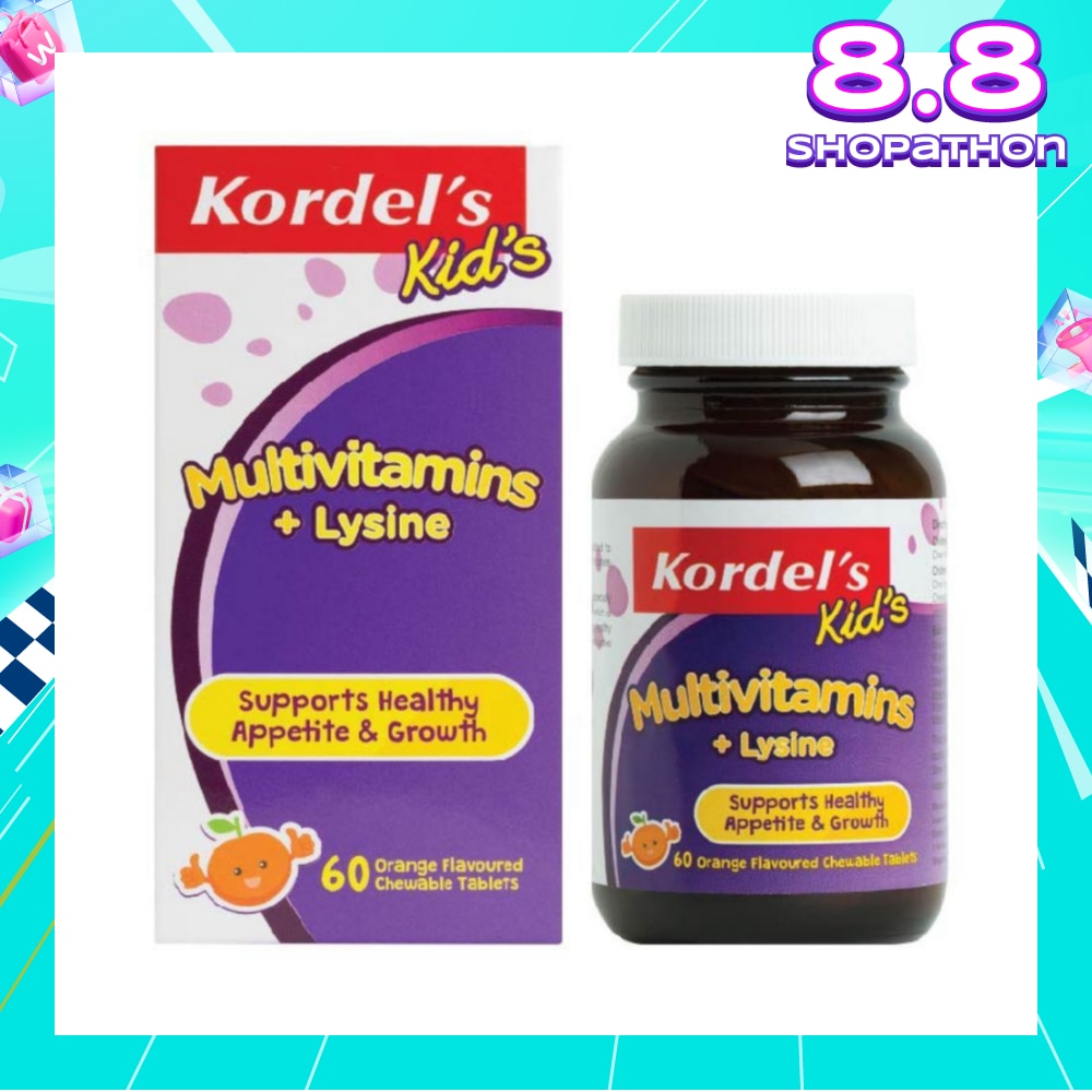 Kid's Multivitamins + Lysine 60s