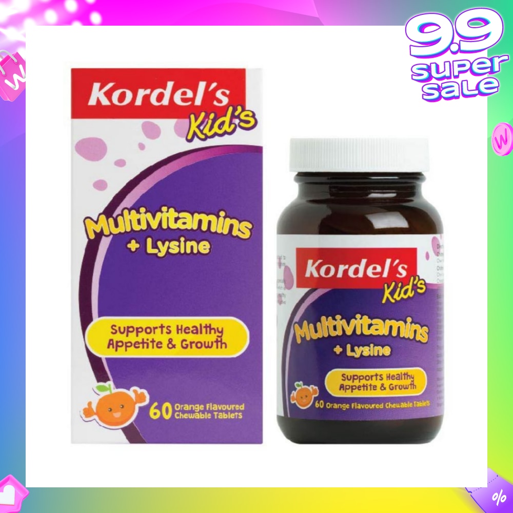 Kid's Multivitamins + Lysine 60s