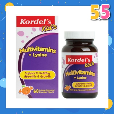 KORDEL'S Kid's Multivitamins + Lysine 60s
