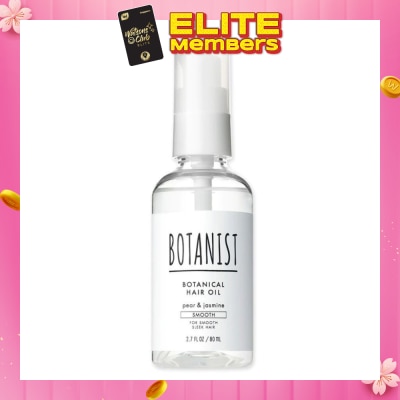 BOTANIST Botanical Smooth Hair Oil Pear & Jasmine (For Smooth Sleek Hair) 80ml