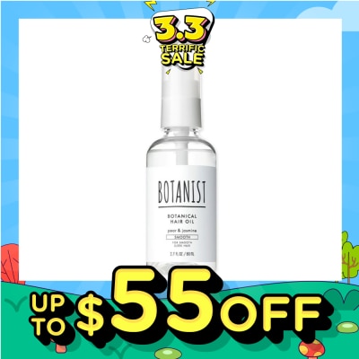 BOTANIST Botanical Smooth Hair Oil Pear & Jasmine (For Smooth Sleek Hair) 80ml